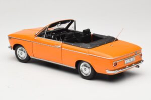 BMW 1600 E10 Cabriolet Orange Minichamps 1:18 100021030 Metall — Bild 7 von 8