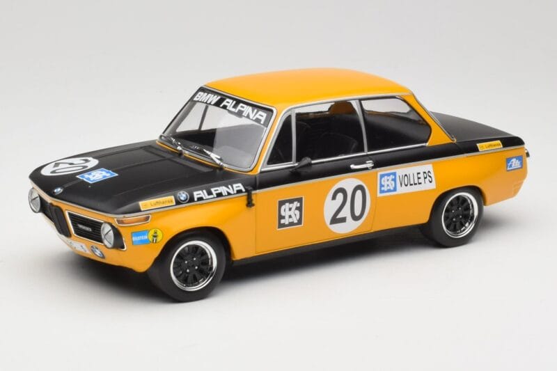 BMW 1600 E10 #20 Alpina H. Marko Class Winner Austria Trophy Salzburg ETCC 1970 Minichamps 1:18 155702620 Metall