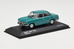 BMW 1800 TI/SA Dunkelgrün Minichamps 1:43 403025103 Metall — Bild 2 von 4