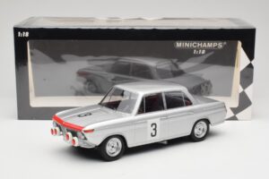 BMW 1800 TiSA #3 D. Glemser / J. Ickx 24 Hours of Spa 1965 Minichamps 1:18 155652903 Metall — Bild 6 von 6