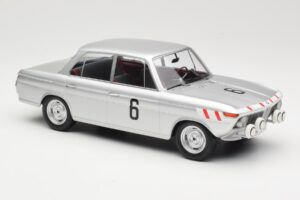 BMW 1800 TiSA #6 J. Munaron / K. Eppelein 24 Hours of Spa 1965 Minichamps 1:18 155652906 Metall — Bild 4 von 6