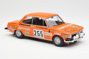 BMW 2002 Jagermeister #255 W. Stiller Rally Monte Carlo 1973 IXO 1:18 18RMC165 Metall — Bild 4 von 6