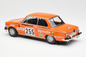 BMW 2002 Jagermeister #255 W. Stiller Rally Monte Carlo 1973 IXO 1:18 18RMC165 Metall — Bild 5 von 6