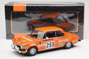 BMW 2002 Jagermeister #255 W. Stiller Rally Monte Carlo 1973 IXO 1:18 18RMC165 Metall — Bild 6 von 6