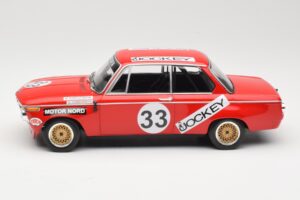 BMW 2002 Jockey Racing #33 B. Tobiasson / L. Nordstrom 6 Hours Nurburgring 1972 Minichamps 1:18 155722633 Metall — Bild 3 von 6