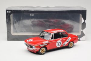 BMW 2002 Jockey Racing #33 B. Tobiasson / L. Nordstrom 6 Hours Nurburgring 1972 Minichamps 1:18 155722633 Metall — Bild 6 von 6