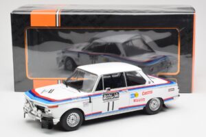 BMW 2002 #11 A. Warmbold / J. Todt RAC Rally 1973 IXO 1:18 18RMC164 Metall — Bild 6 von 6