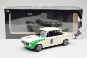 BMW 2002 Tii E10 #10 H. Hahne / D. Quester Winners Nürburgring 1968 Minichamps 1:18 155682710 Metall — Bild 6 von 6
