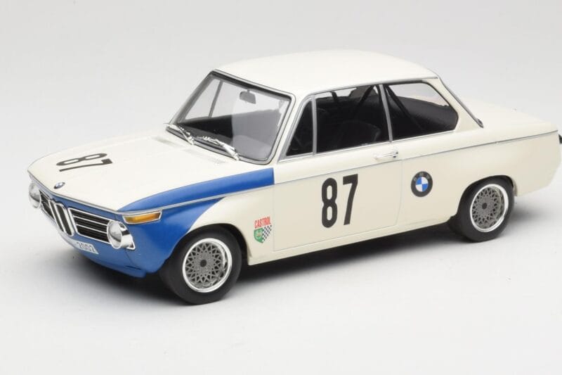 BMW 2002 Tii E10 #87 H. Hahne Grand Prix Brno 1969 Minichamps 1:18 155692787 Metall