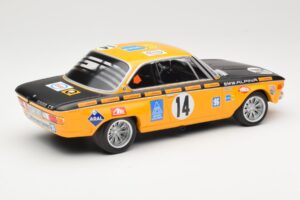 BMW 2800 CS BMW Alpina #14 H. Kelleners / G. Huber Winners 24 Hours of Spa 1970 Minichamps 1:18 155702714 Metall — Bild 2 von 6