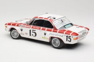 BMW 2800 CS E9 #15 Team Marabout Gaye / S. Braillard 24 Hours of Spa 1972 Minichamps 1:18 155722715 Metall — Bild 5 von 6