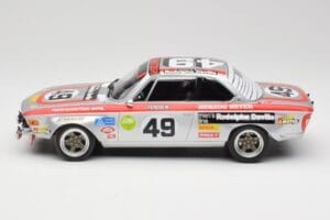 BMW 2800 CS E9 #49 Team Schnitzer G. Herzog / H. Heyer 24 Hours of Spa 1972 Minichamps 1:18 155722749 Metall — Bild 3 von 6