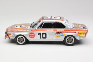 BMW 2800 CS Team Schnitzer #10 J. Fitzpatrick / J. Peltier Spa 1972 Minichamps 1:18 155722710 Metall — Bild 3 von 6