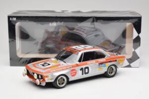 BMW 2800 CS Team Schnitzer #10 J. Fitzpatrick / J. Peltier Spa 1972 Minichamps 1:18 155722710 Metall — Bild 6 von 6