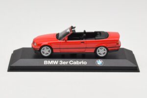 BMW 3 Series E30 Cabriolet Rot Minichamps 1:43 80429421500 Metall