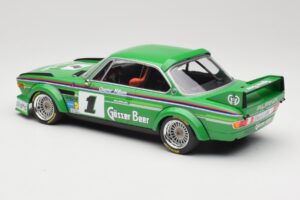 BMW 3.0 CSL E9 #1 Alpina G. Nilsson / D. Quester Winners Nürburgring 1977 Minichamps 1:18 155772501 Metall — Bild 5 von 6