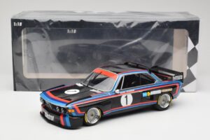 BMW 3.0 CSL E9 #1 BMW Motorsport H-J. Stuck Winner Norisring Trophy 1974 Minichamps 1:18 155742691 Metall — Bild 6 von 6