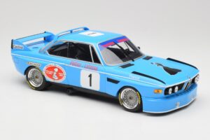BMW 3.0 CSL E9 #1 Precision Liegeoise J. Peltier / C. Lafosse Winners 4 Hours Monza 1974 Minichamps 1:18 155742681 Metall — Bild 3 von 6