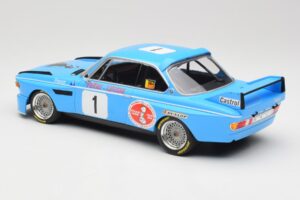BMW 3.0 CSL E9 #1 Precision Liegeoise J. Peltier / C. Lafosse Winners 4 Hours Monza 1974 Minichamps 1:18 155742681 Metall — Bild 4 von 6