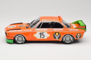 BMW 3.0 CSL E9 #15 Jägermeister Racing N. Lauda / G. Joisten 6 Hours Nurburgring 1973 Minichamps 1:18 155732615 Metall — Bild 3 von 6