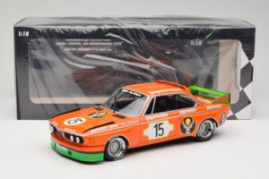 BMW 3.0 CSL E9 #15 Jägermeister Racing N. Lauda / G. Joisten 6 Hours Nurburgring 1973 Minichamps 1:18 155732615 Metall — Bild 6 von 6