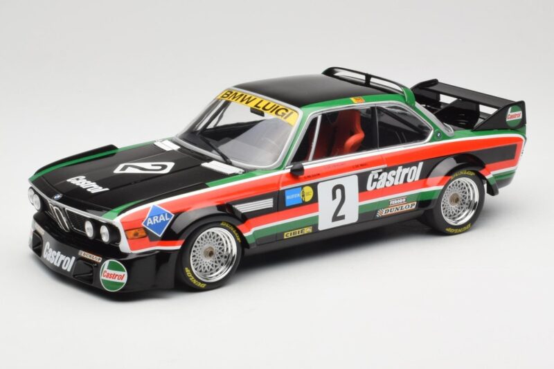 BMW 3.0 CSL E9 #2 Luigi Racing J-M. de Wael / A. de Fierlant Winners GP Nurburgring 1976 Minichamps 1:18 155762502 Metall