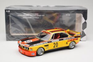 BMW 3.0 CSL E9 #20 BMW Faltz Alpina W. Werner / H. Schommers Norisring Trophy 1974 Minichamps 1:18 155742620 Metall — Bild 6 von 6