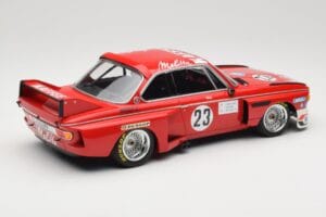BMW 3.0 CSL E9 #23 Faltz Alpina A. de Fierlant / H. Grohs Zandvoort Trophy 1975 Minichamps 1:18 155752623 Metall — Bild 2 von 6