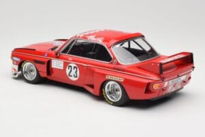 BMW 3.0 CSL E9 #23 Faltz Alpina A. de Fierlant / H. Grohs Zandvoort Trophy 1975 Minichamps 1:18 155752623 Metall — Bild 5 von 6