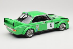 BMW 3.0 CSL E9 #4 Jolly Club Milano C. Finotto / C. Facetti Winners ETCC Zandvoort 1979 Minichamps 1:18 155792504 Metall — Bild 2 von 6
