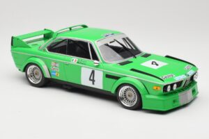 BMW 3.0 CSL E9 #4 Jolly Club Milano C. Finotto / C. Facetti Winners ETCC Zandvoort 1979 Minichamps 1:18 155792504 Metall — Bild 4 von 6