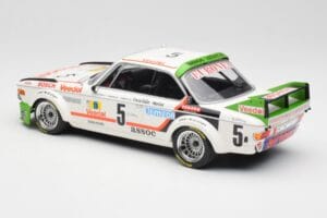 BMW 3.0 CSL E9 #5 Assoc Interim J-C. Chavan / A. Detrin Winners 24 Hours of Spa 1976 Minichamps 1:18 155762505 Metall — Bild 5 von 6