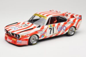 BMW 3.0 CSL E9 #71 Luigi Racing P. Xhenceval / J. Dieudonné 24 Hours of Le Mans 1977 Minichamps 1:18 155772571 Metall