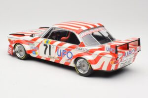 BMW 3.0 CSL E9 #71 Luigi Racing P. Xhenceval / J. Dieudonné 24 Hours of Le Mans 1977 Minichamps 1:18 155772571 Metall — Bild 5 von 6