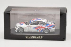BMW 320i E46 #11 A. Priaulx ETCC Champion 2004 Minichamps 1:43 400042411 Metall — Bild 4 von 4