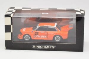 BMW 320i Group 5 #23 E. Cheever / G. Villeneuve 6 Hours of Mosport Class Winners 1977 Damaged Spoiler Minichamps 1:43 4007723 — Bild 5 von 5