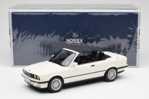 BMW 325i E30 Cabriolet Alpine Weiß Norev 1:18 183213 Metall — Bild 6 von 6