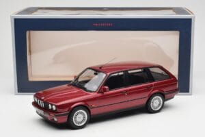 BMW 325i E30 Touring Rot Metallic Norev 1:18 183218 Metall — Bild 6 von 6