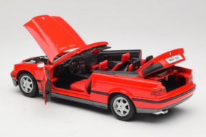 BMW 325i E36 Cabriolet Rot Maisto 1:18 50229 Metall — Bild 5 von 8