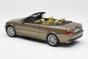 BMW 328Ci E46 Cabriolet Individual Messing Metallic Limitierte Auflage Kyosho 1:18 80430395004 Metall — Bild 7 von 8