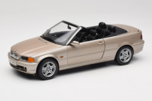 BMW 328i E46 Cabriolet Sand Beige Metallic Kyosho 1:18 80430009756 Metall