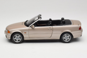 BMW 328i E46 Cabriolet Sand Beige Metallic Kyosho 1:18 80430009756 Metall — Bild 5 von 9