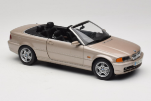 BMW 328i E46 Cabriolet Sand Beige Metallic Kyosho 1:18 80430009756 Metall — Bild 7 von 9