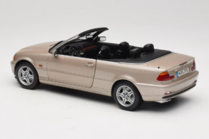 BMW 328i E46 Cabriolet Sand Beige Metallic Kyosho 1:18 80430009756 Metall — Bild 8 von 9