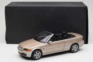 BMW 328i E46 Cabriolet Sand Beige Metallic Kyosho 1:18 80430009756 Metall — Bild 9 von 9