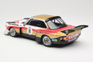 BMW 3.5 CSL E9 Hermetite #8 J. Fitzpatrick / T. Walkinshaw 1000 km Nurburgring 1976 Minichamps 1:18 155762608 Metall — Bild 5 von 6