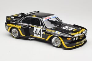 BMW 3.5 CSL E9 #44 A.S.P.M. Tanday Music J-C. Justice / J. Belin 24 Hours of Le Mans 1976 Minichamps 1:18 155762644 Metall — Bild 4 von 6