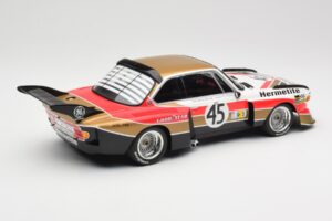 BMW 3.5 CSL E9 #45 Hermetite T. Walkinshaw / J. Fitzpatrick 24 Hours of Le Mans 1976 Minichamps 1:18 155762645 Metall — Bild 2 von 6