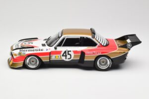 BMW 3.5 CSL E9 #45 Hermetite T. Walkinshaw / J. Fitzpatrick 24 Hours of Le Mans 1976 Minichamps 1:18 155762645 Metall — Bild 3 von 6