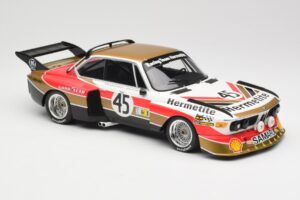 BMW 3.5 CSL E9 #45 Hermetite T. Walkinshaw / J. Fitzpatrick 24 Hours of Le Mans 1976 Minichamps 1:18 155762645 Metall — Bild 4 von 6